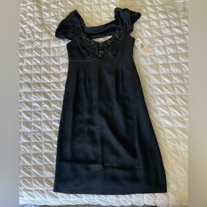 Nanette Lepore Y2K Silk Black Dress
